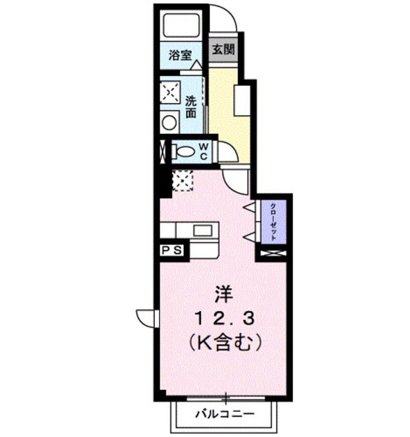 間取図 チアフルホームＡ