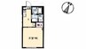 ライフコーポ 1Kの間取り