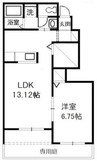 ガーデンハウスC 1LDKの間取り