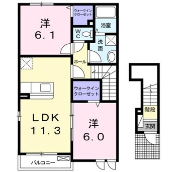 間取図 エル　フトゥーロ　Ａ