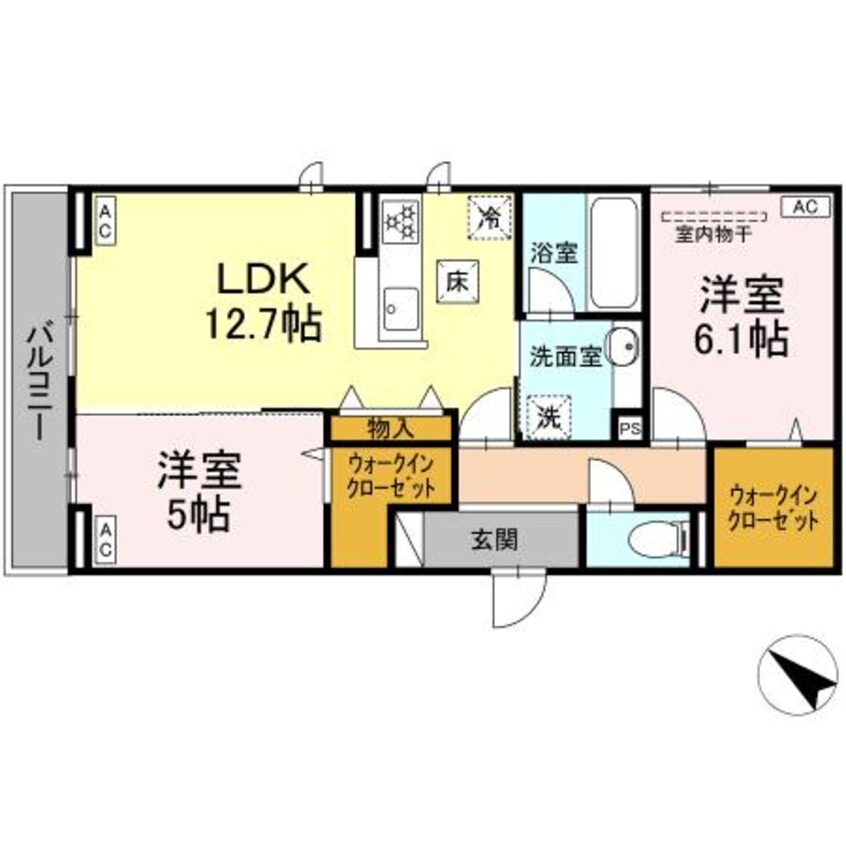 間取図 VIA-GRANDE