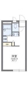 吉備線<桃太郎線>/備前一宮駅 徒歩9分 2階 築26年 1Kの間取り