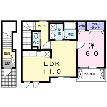 間取図 エスポワール真壁Ｂ