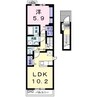 ソレイユメゾン 1LDKの間取り