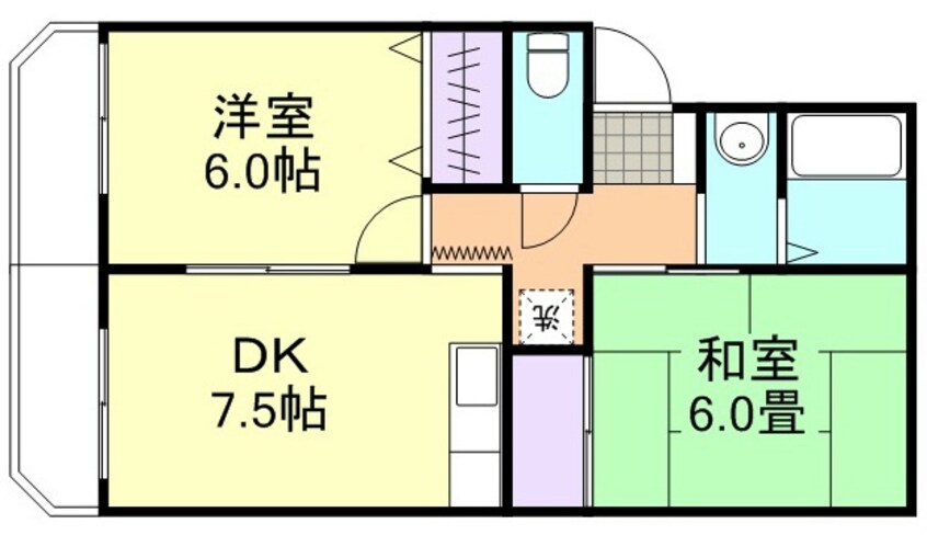 間取図 ハイコートジェム