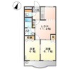 ロジュマン 2LDKの間取り