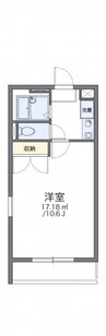 レオパレスＯＺ－１ 1Kの間取り