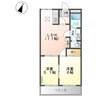 サンルームひまわり 2LDKの間取り