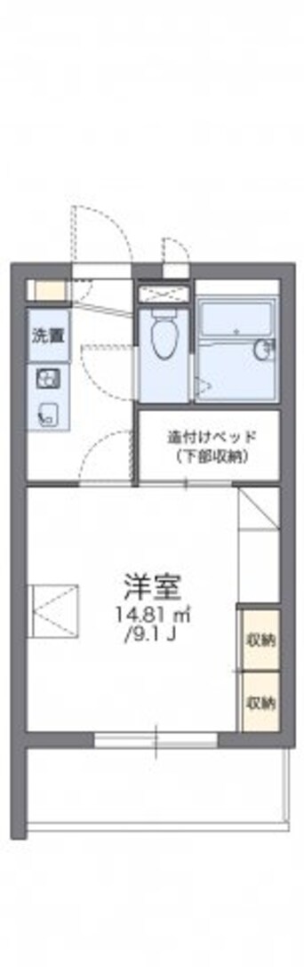 間取図 レオパレス花