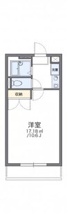 レオパレスＯＺ－１ 1Kの間取り