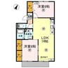 ルレーブＫ　B棟 2LDKの間取り