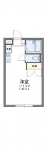 レオパレスウイング近藤 1Kの間取り