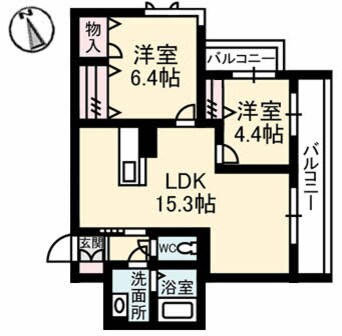 間取図 グランブーケ　Ａ棟