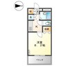 アプローズ 1Kの間取り