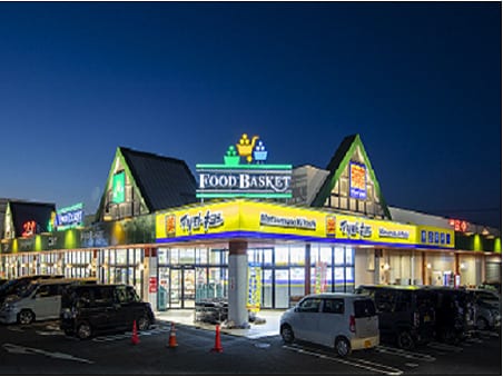 マツモトキヨシニシナ中島店 758m オリオン