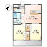 サンモール 2LDKの間取り
