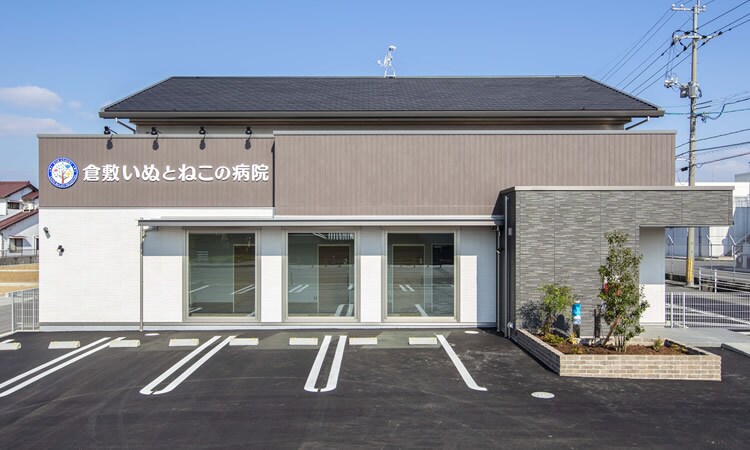 倉敷いぬとねこの病院(病院)まで291m アルモニーＢ