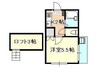 ビエラ庭瀬 1Kの間取り