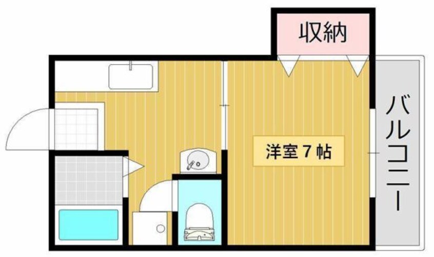 間取図 メゾンクマシロ