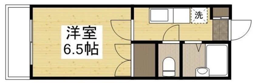 間取図 デュエル総社パートⅡ