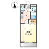 サンコート窪津 1Kの間取り
