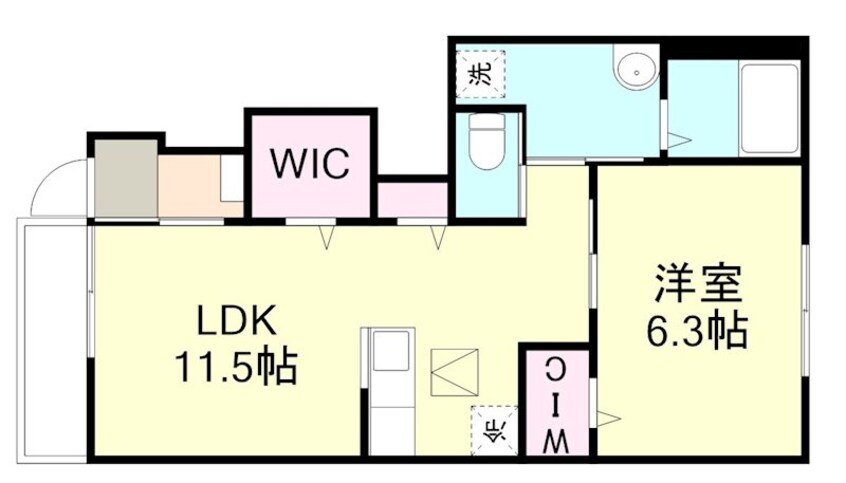 間取図 アンジュアジュール