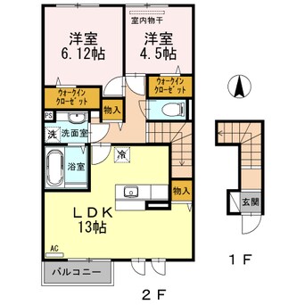 間取図 ソリスガーデン