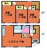 宮前戸建 3LDKの間取り