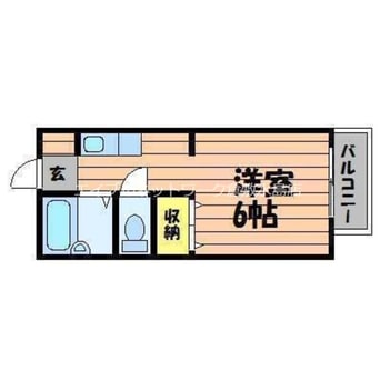 間取図 ジュネス貝原