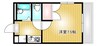 山陽本線（中国）/倉敷駅 徒歩26分 2階 築28年 1Kの間取り