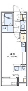 山陽本線（中国）/中庄駅 徒歩9分 2階 築10年 1Rの間取り