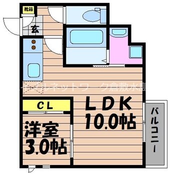 間取図 GRANDTIC　水江