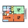瀬戸大橋線/児島駅 徒歩10分 2階 築31年 2DKの間取り
