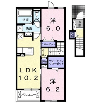 間取図 スマイリー　Ⅳ