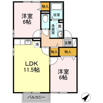 間取図 マイルド･フナコシ
