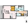 セイル吉備 1Rの間取り