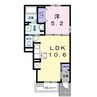 瀬戸大橋線/茶屋町駅 徒歩11分 1階 築6年 1LDKの間取り