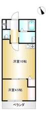 Durer 1LDKの間取り