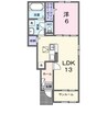 水島臨海鉄道水島本線/水島駅 徒歩17分 1階 築浅 1LDKの間取り