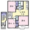 サンライズ２１ 3LDKの間取り