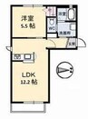 リヴィレッジ　Ａ棟 1LDKの間取り