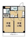 グローバル松島 2Kの間取り