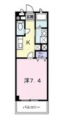 山陽本線（中国）/倉敷駅 バス:21分:停歩1分 1階 築21年 1Kの間取り