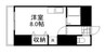 エストレーラ倉敷 1Rの間取り