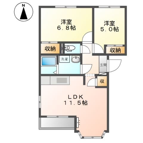 間取り図 グリーンステージ