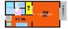 宇野線<宇野みなと線>/妹尾駅 徒歩25分 2階 築29年 1Kの間取り