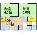 箕島558-3平屋の間取図