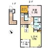 ナウ リヴィエール 1LDK+Sの間取り