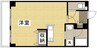 ジュメル倉敷 1Rの間取り