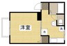 プレジール大山Ⅱ 1DKの間取り